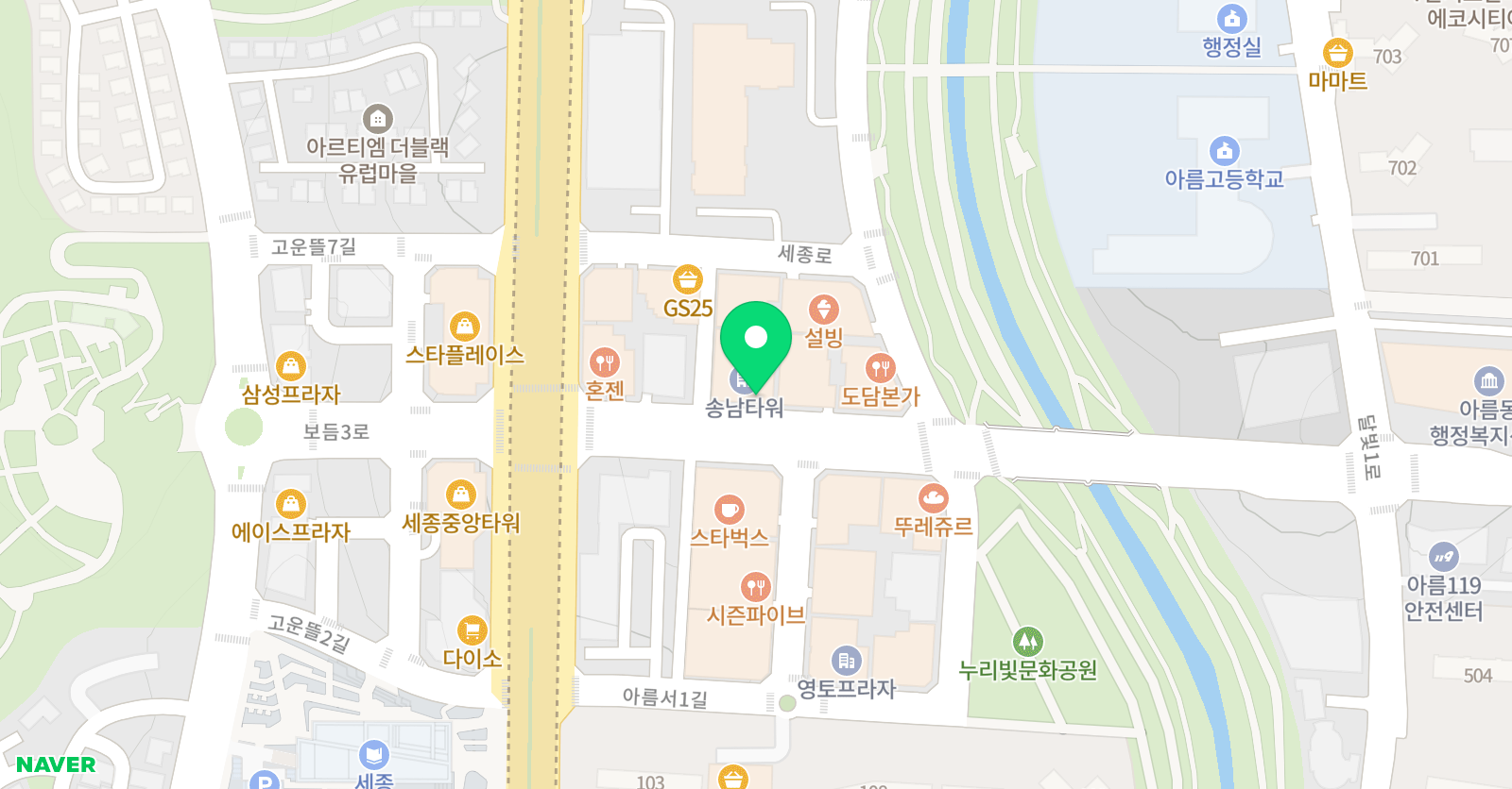 제이엘잉글리쉬 영어학원 위치