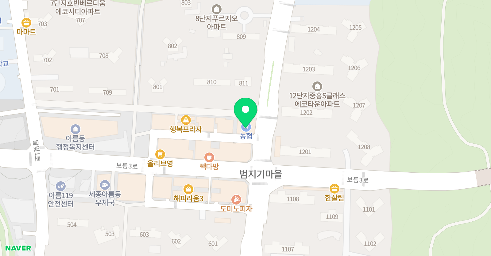JB 음악학원 위치