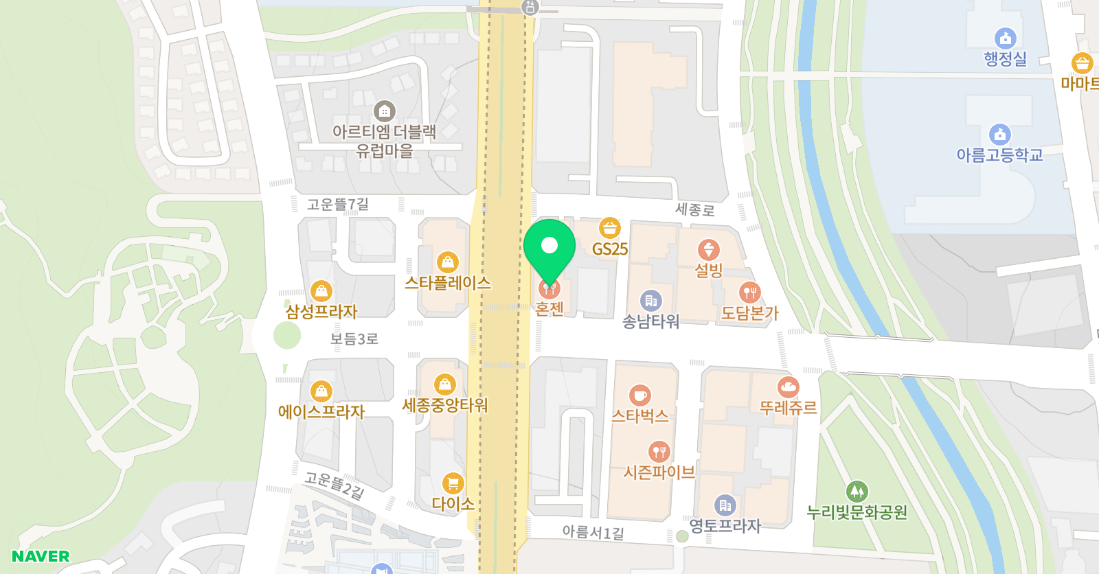 공감 수학학원 위치