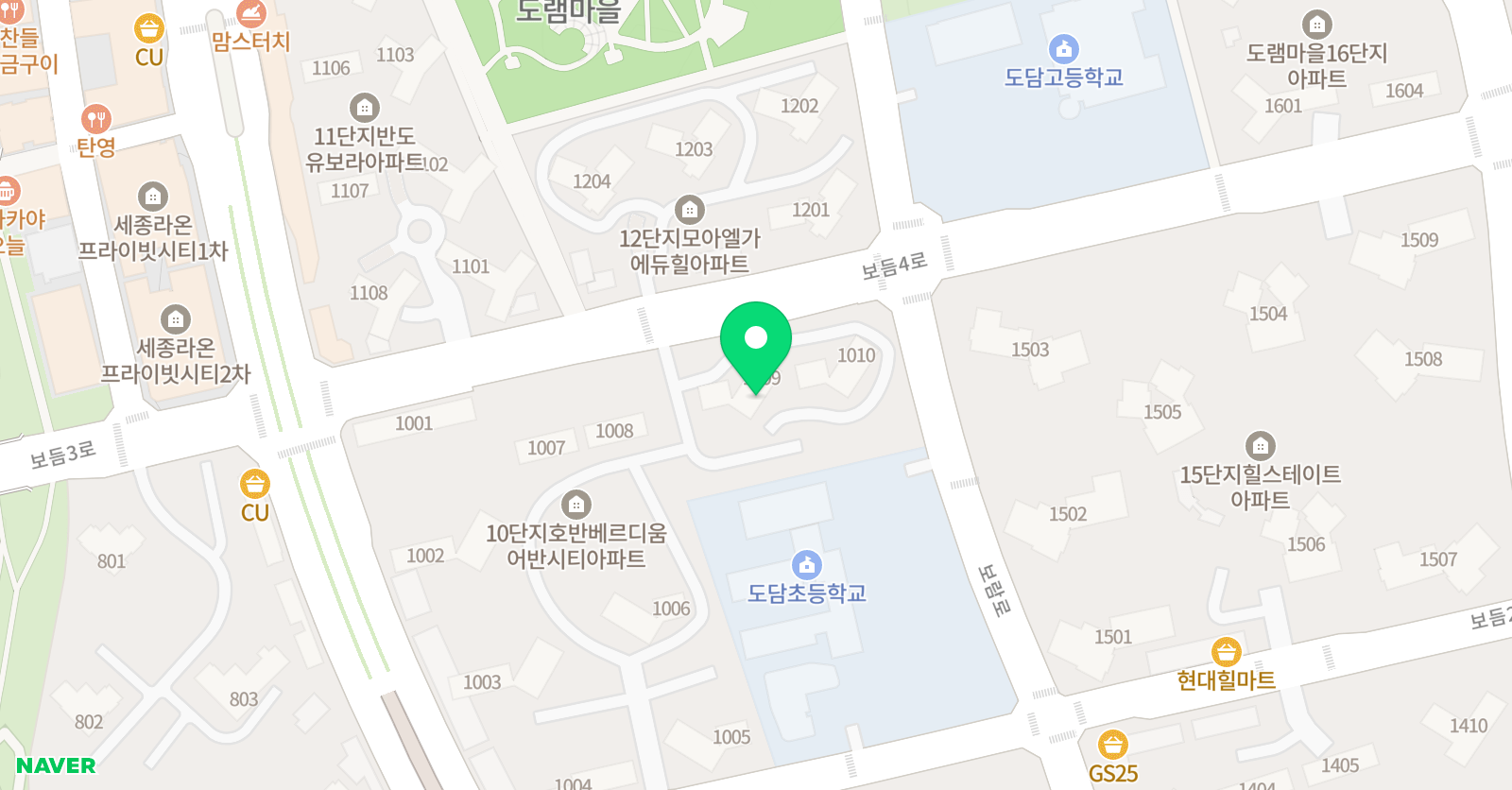 라니 영어학원 위치