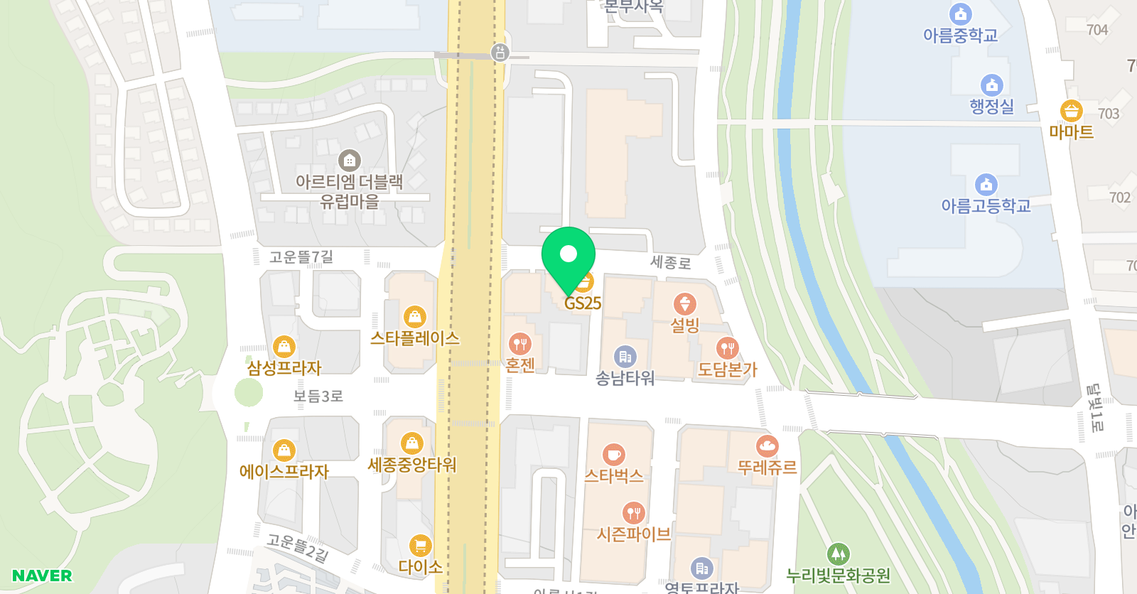 세종 레알FC 축구아카데미 위치