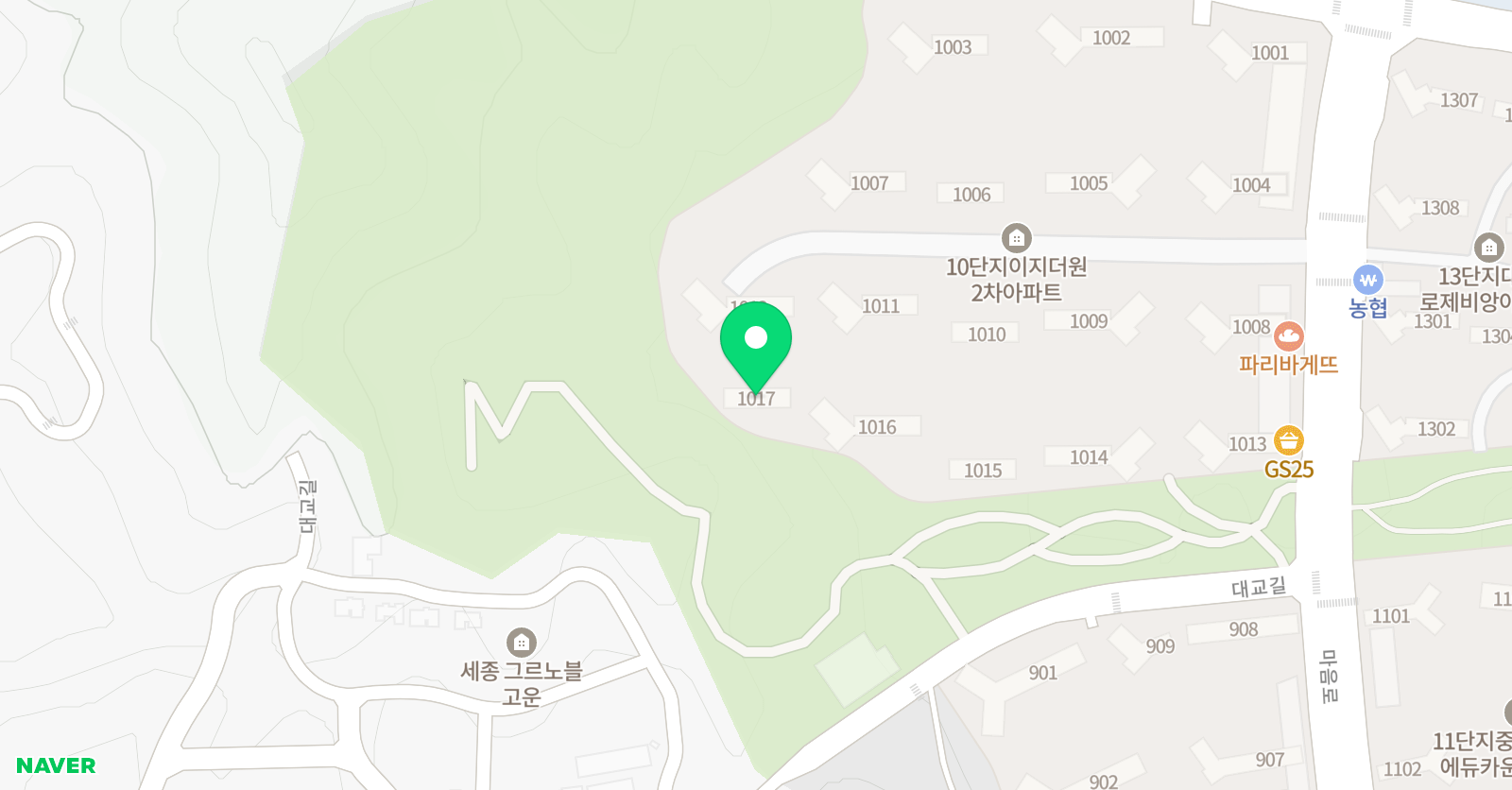 Ai샘 공부방 위치