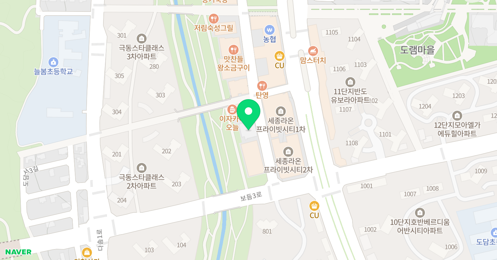 HS 풋볼클럽 위치