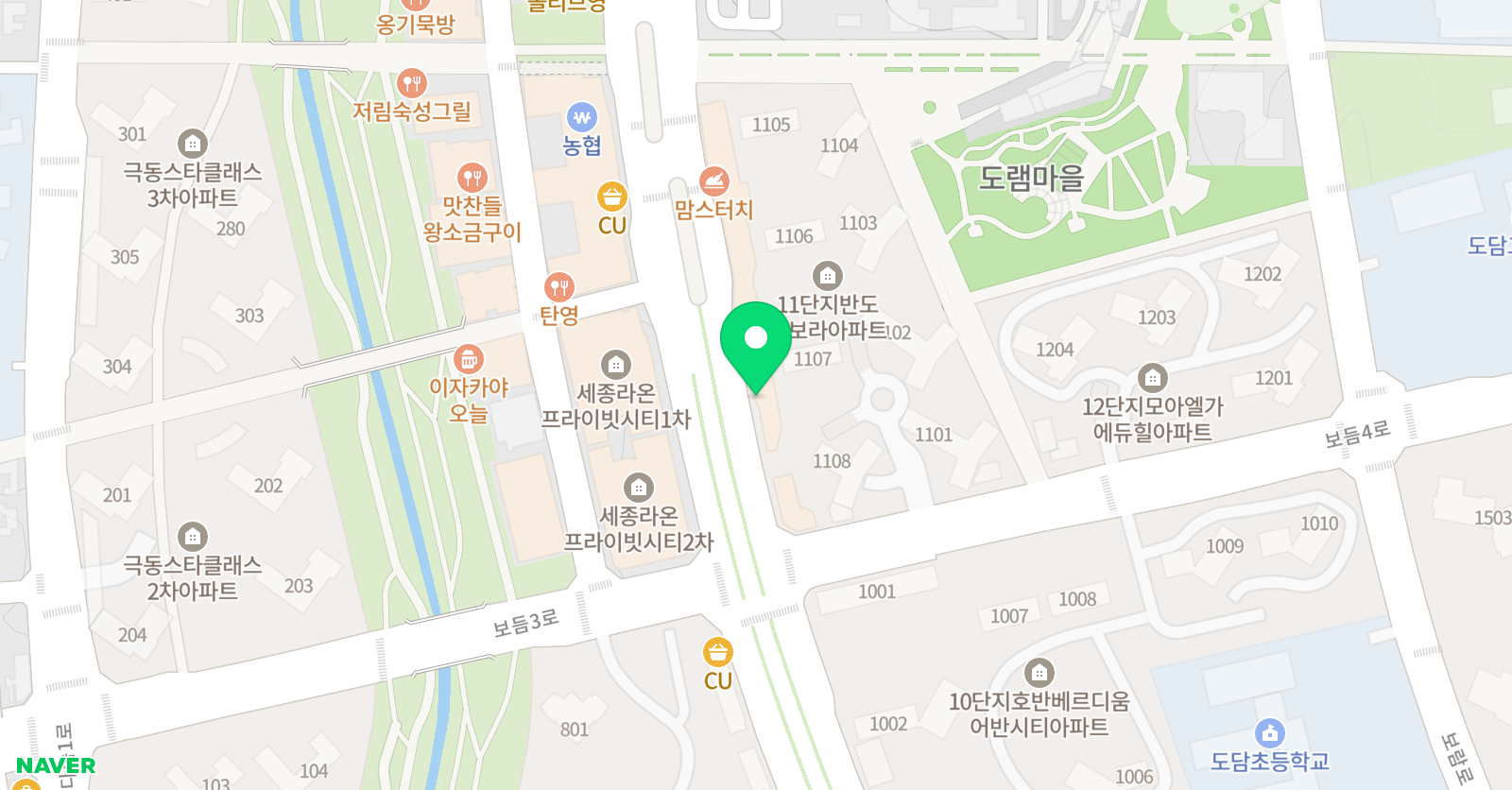 DAL 수학학원 위치