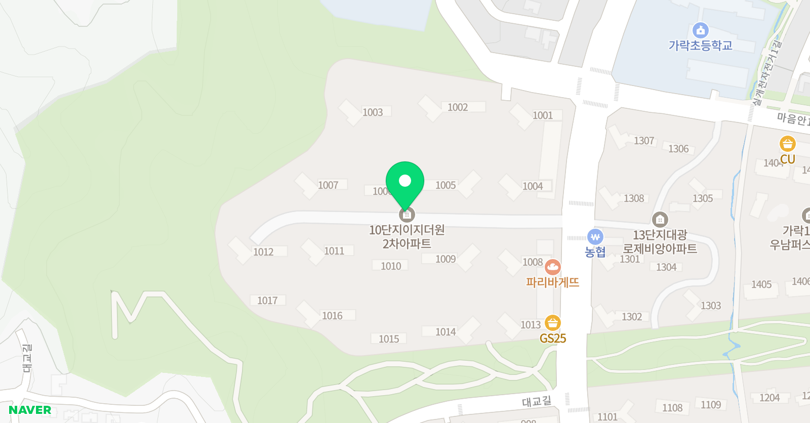 더봄 수학 위치