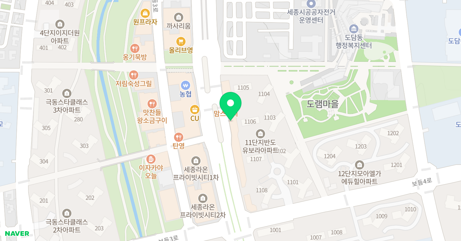 정진 수학학원 위치