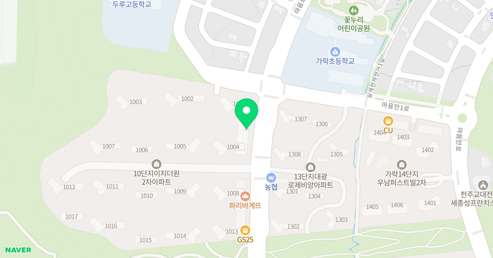 명품 수학교습소 위치
