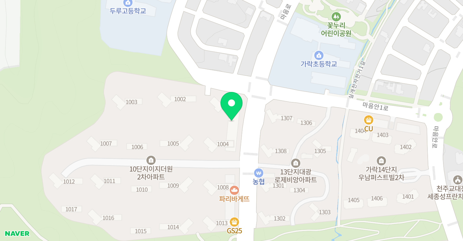 더탑 영어학원 위치