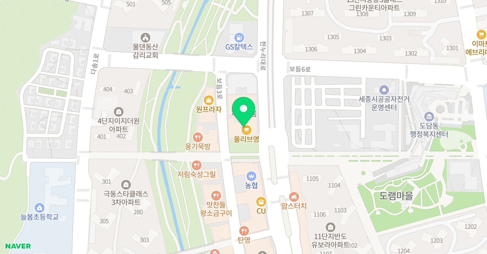 탑클래스 영어학원 위치