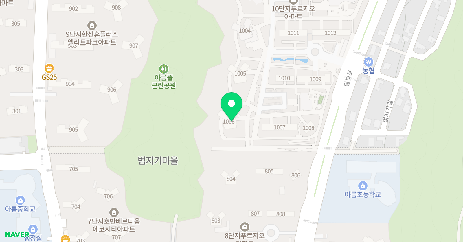 기탄사고력교실 범지기10단지교실 위치