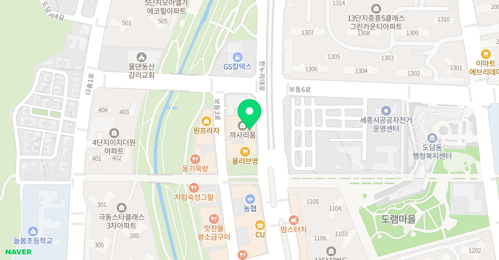 올림 학원 위치