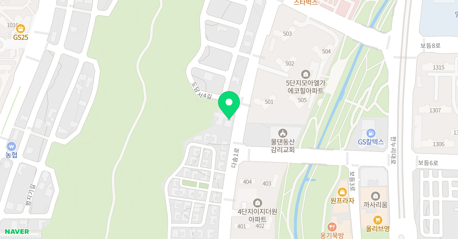 아이원 댄스아카데미 위치