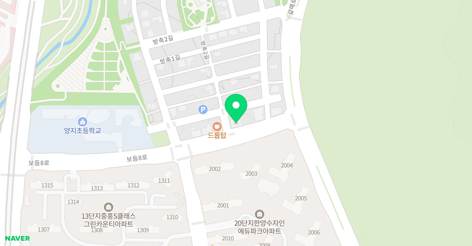 BOK 태권도 위치