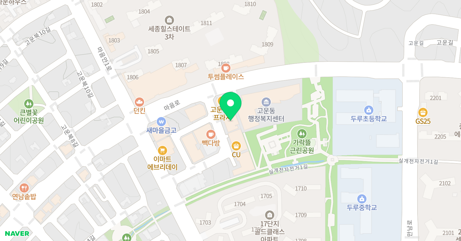 대왕FC 위치