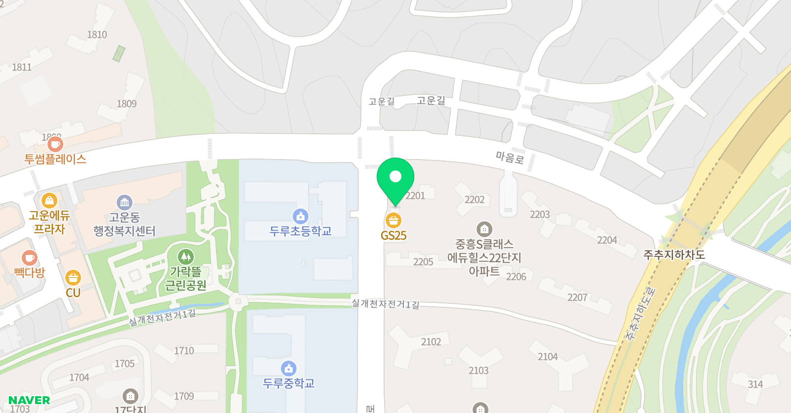 단비 수학교습소 위치