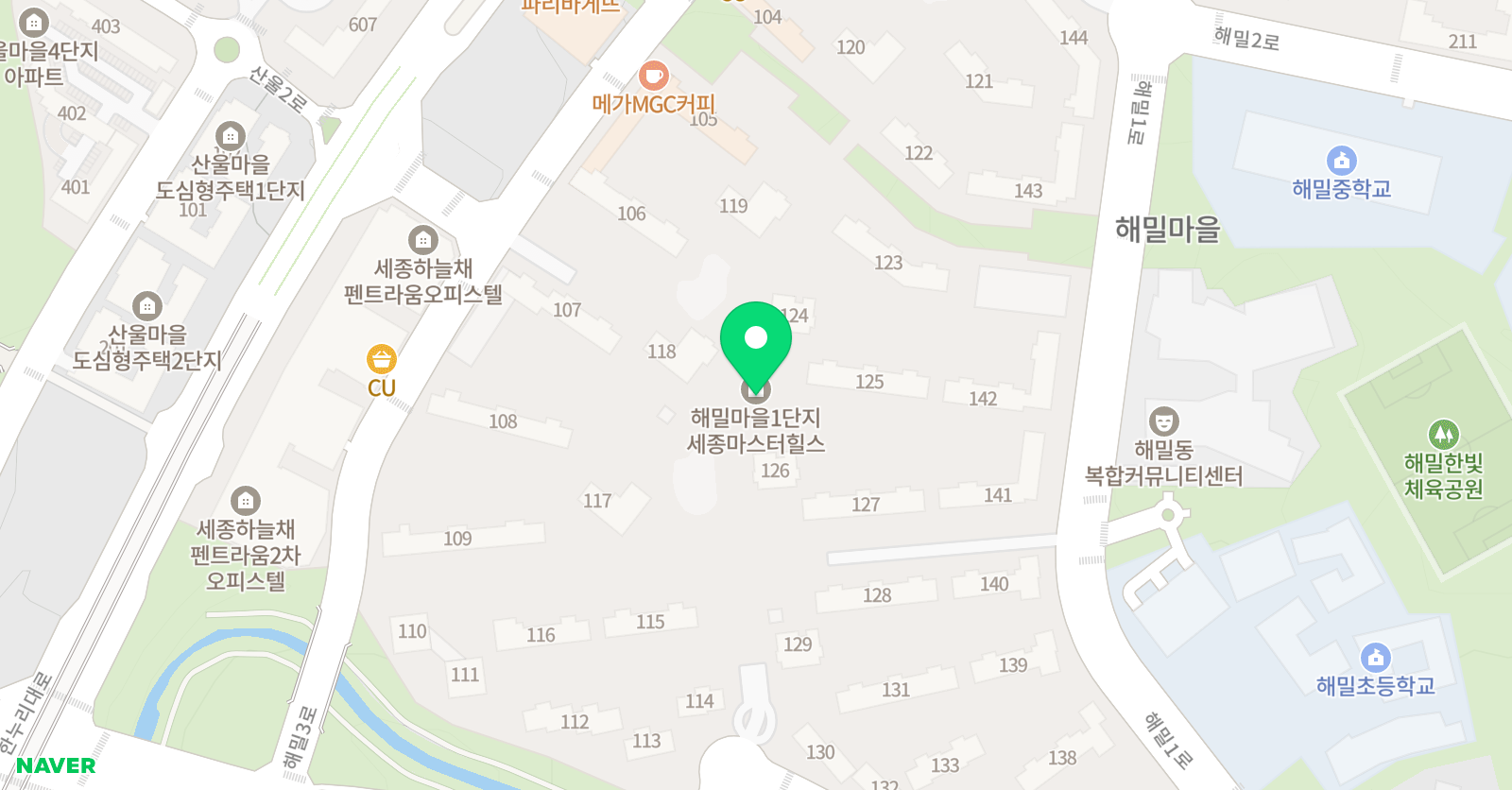 링키홈 해밀1단지제니점 위치