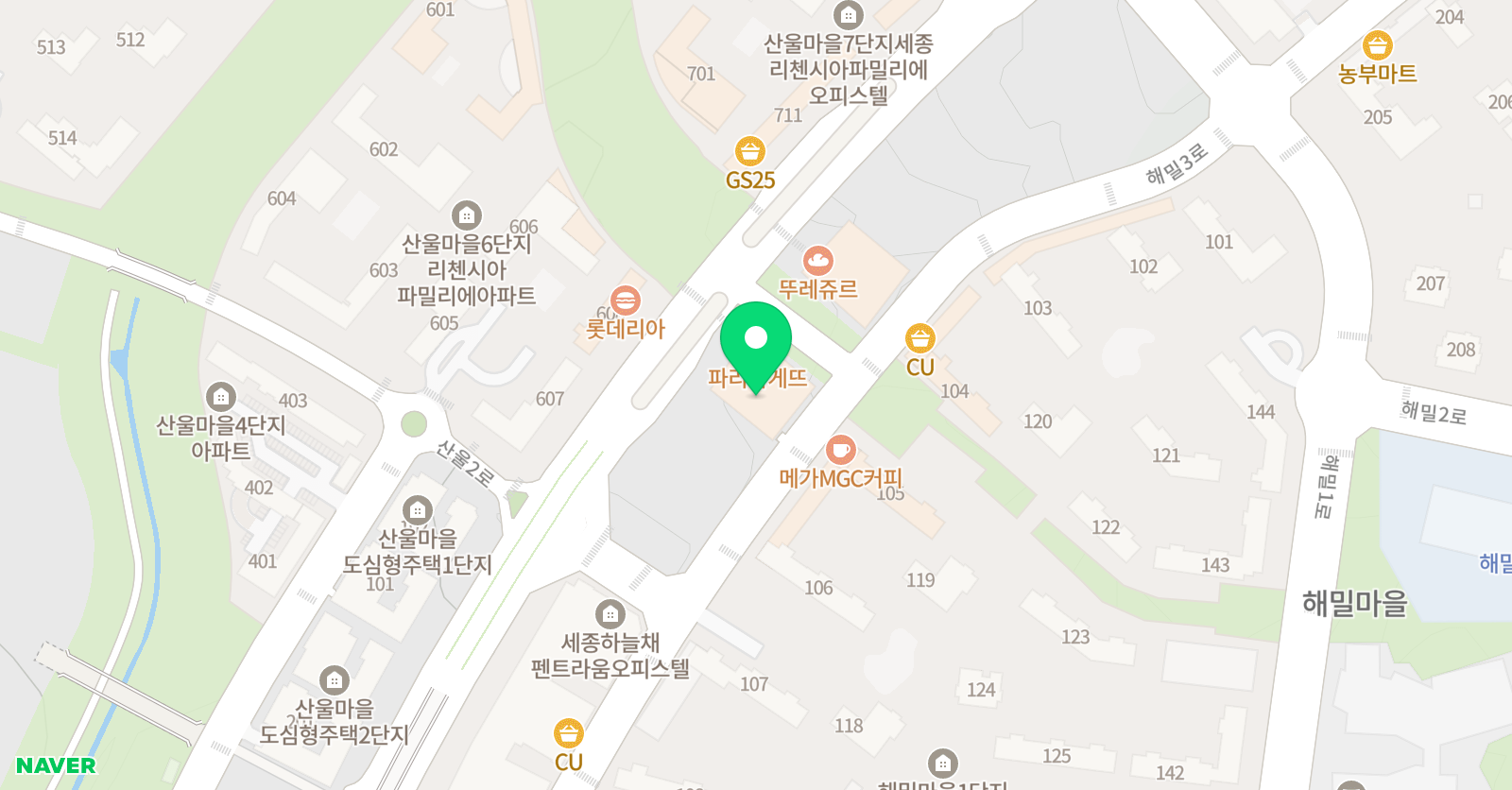 꿈을담은 미술학원 위치