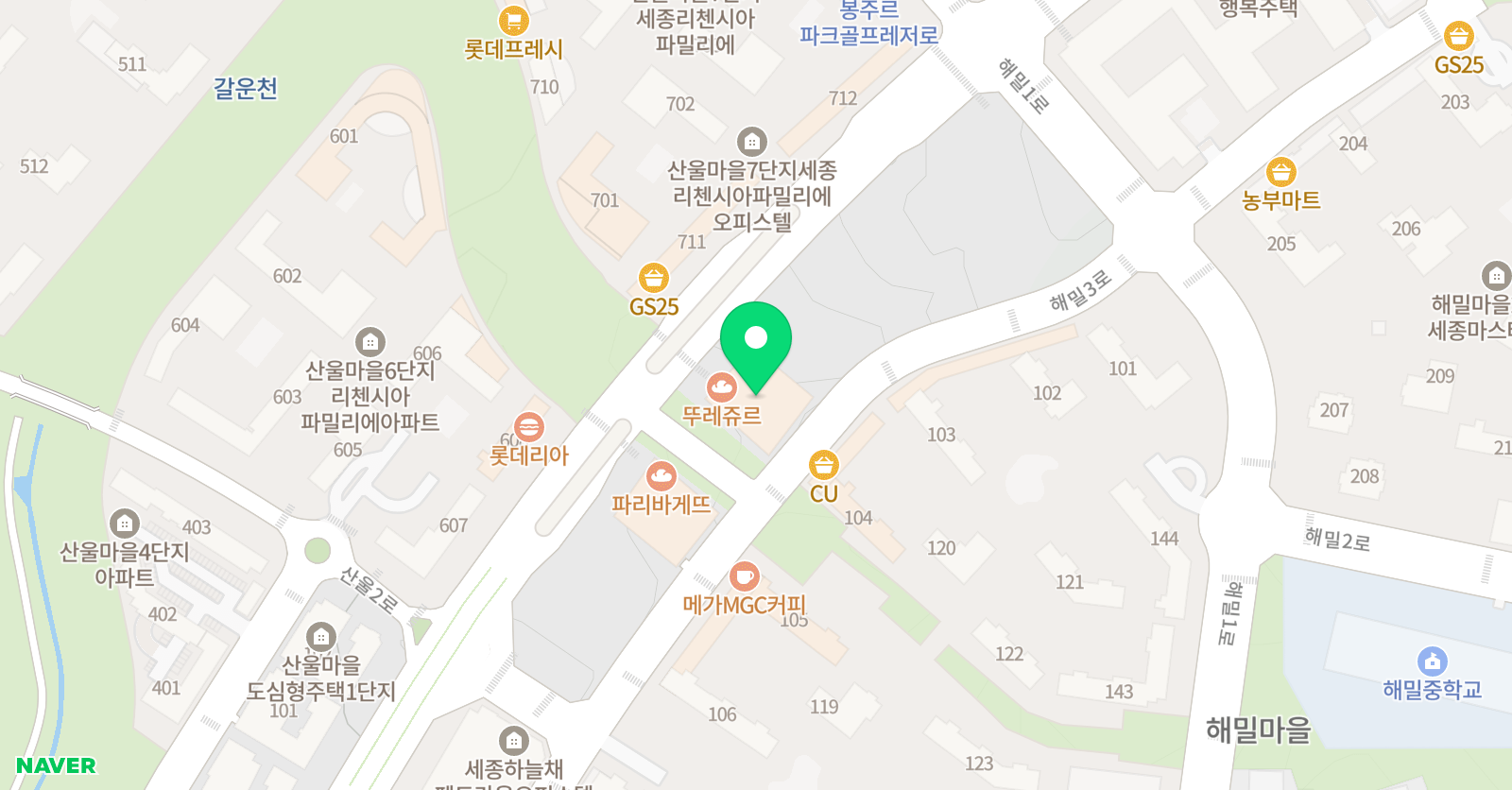 처음 수학학원 위치