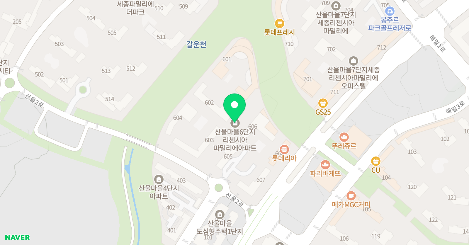 오름영어 위치