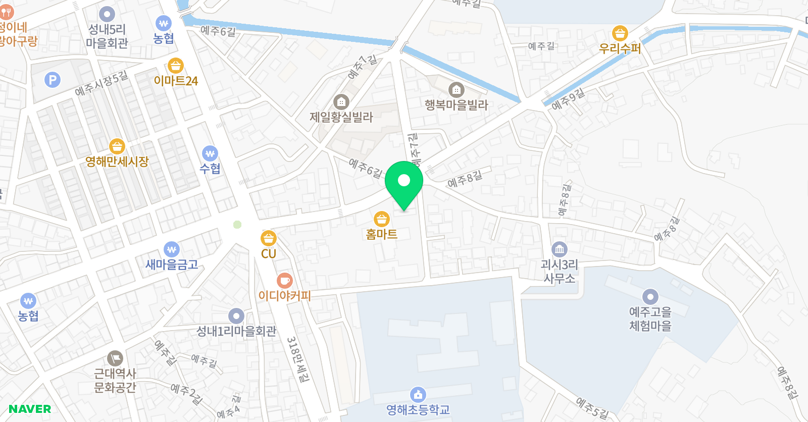 예주문화음악학원 위치