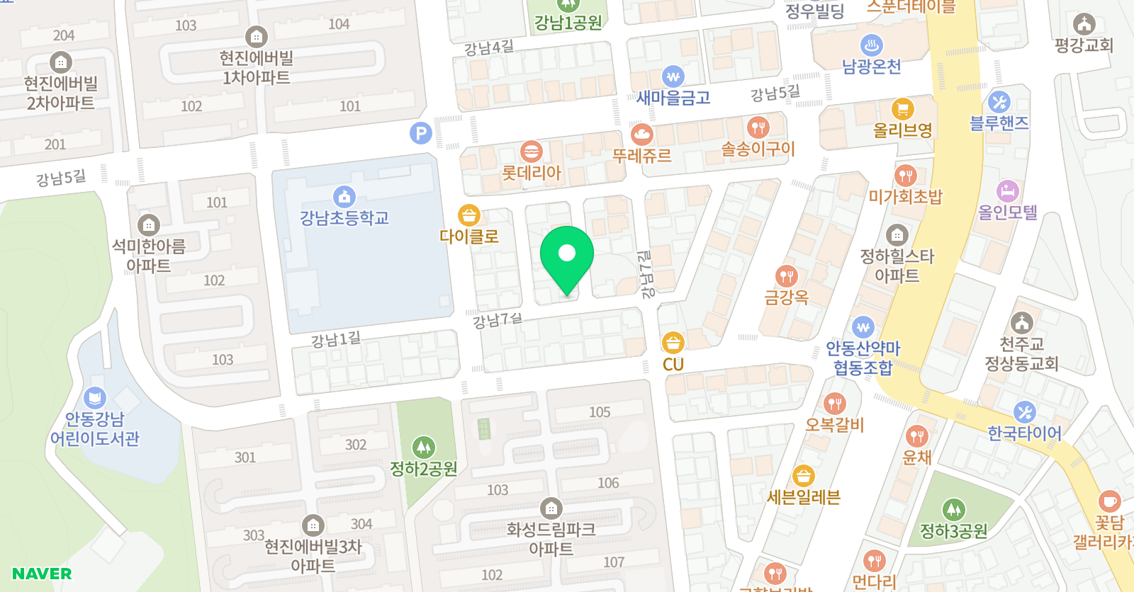 DS 수학전문학원 위치