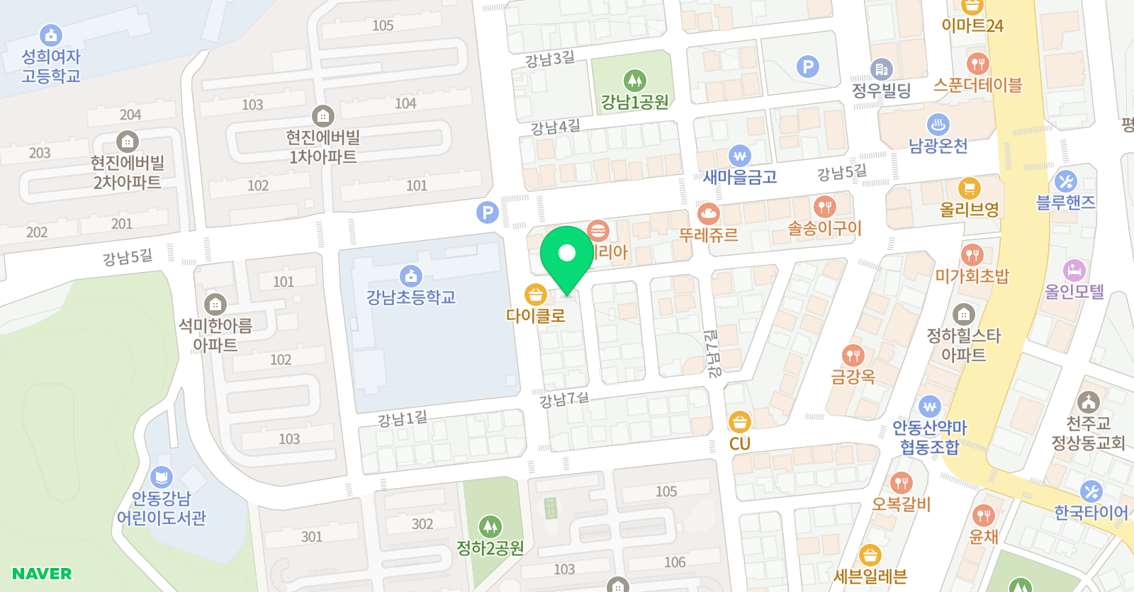 스마트해법수학 SL수학학원 위치