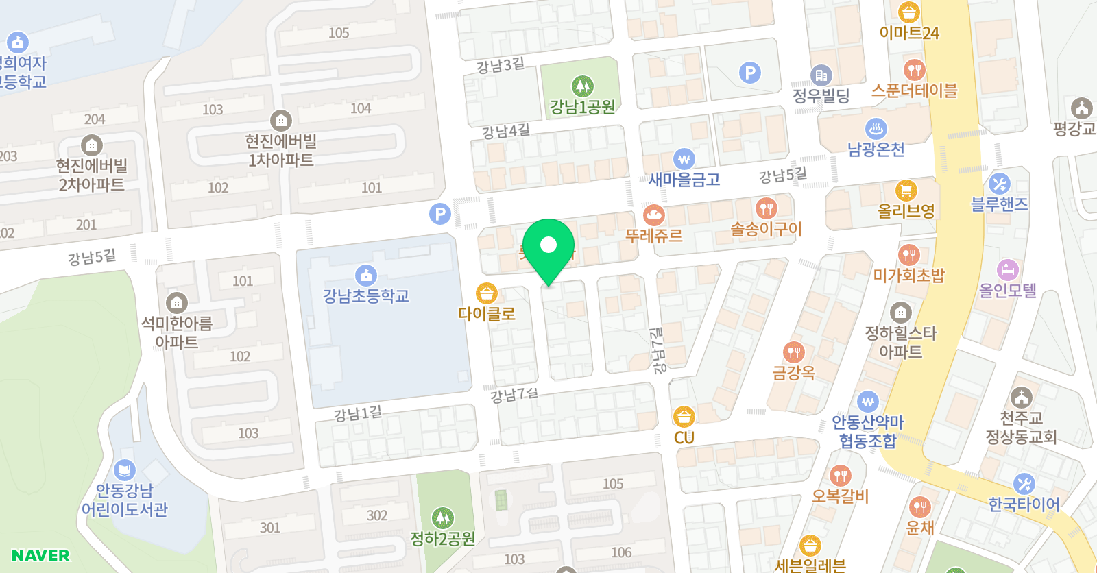 윤선생IGSE 아카데미 강남학원 위치