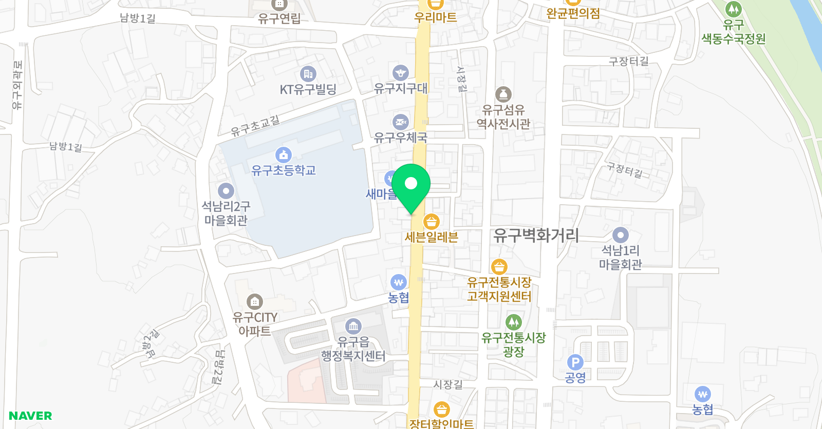 소리샘 음악학원 위치