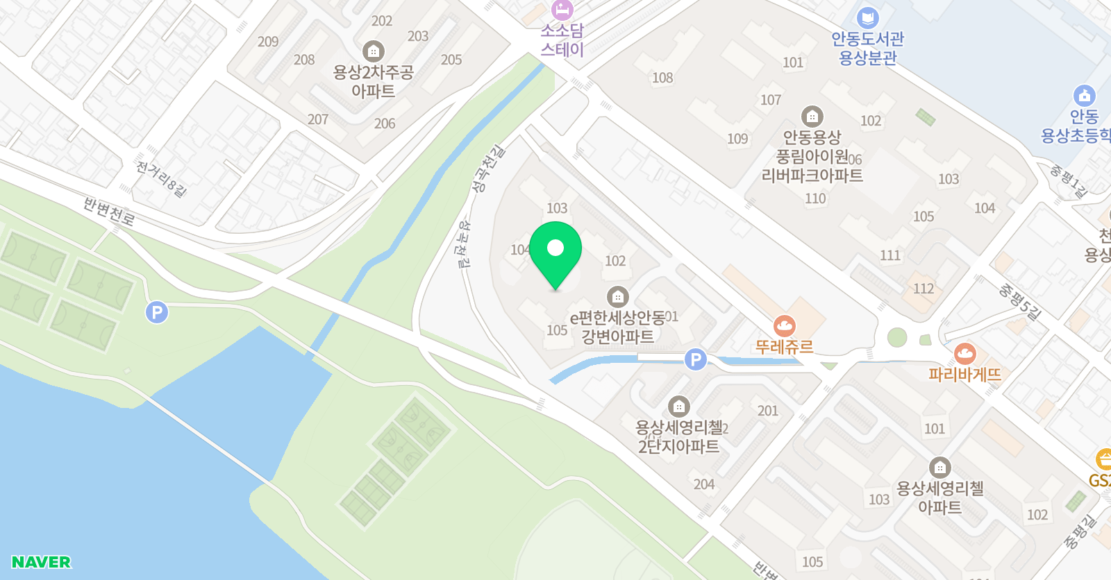 로제타스톤 영어교실 경북1호점 위치