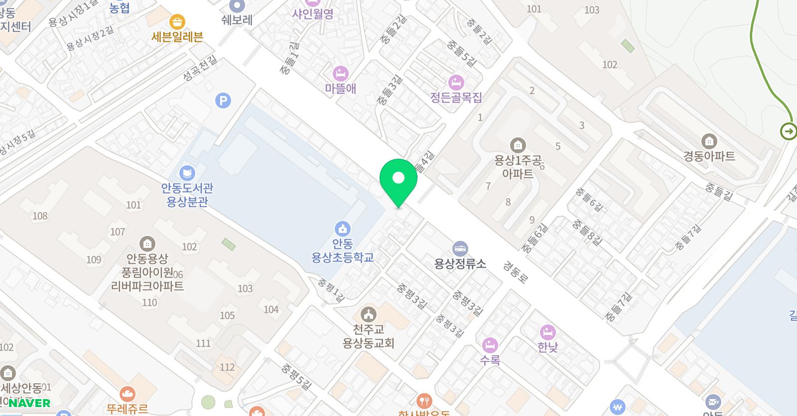 열린 음악학원 위치