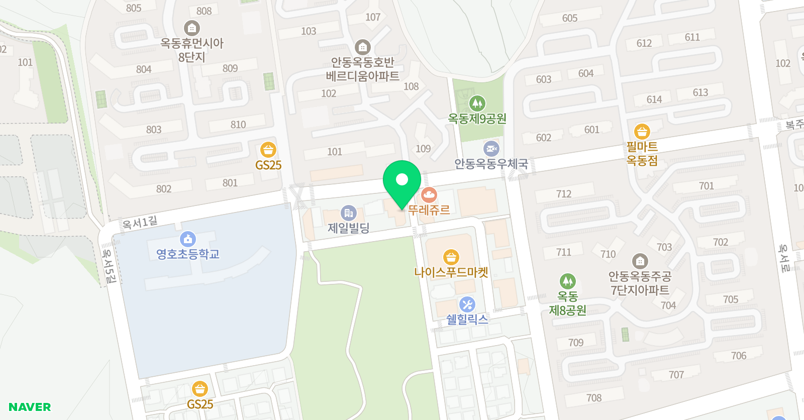 에스클래스 영어 위치