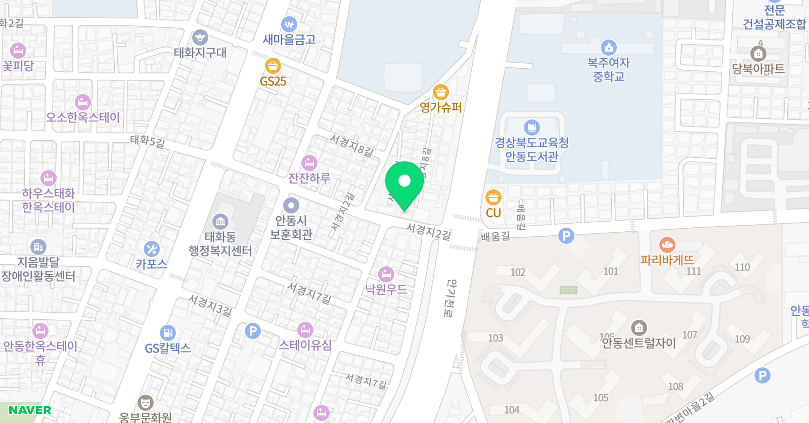 배움길 수학교습소 위치