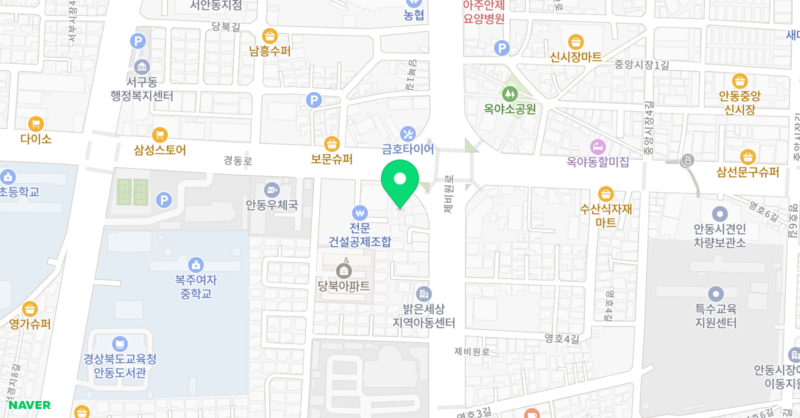 아모르뮤직아카데미 학원 위치