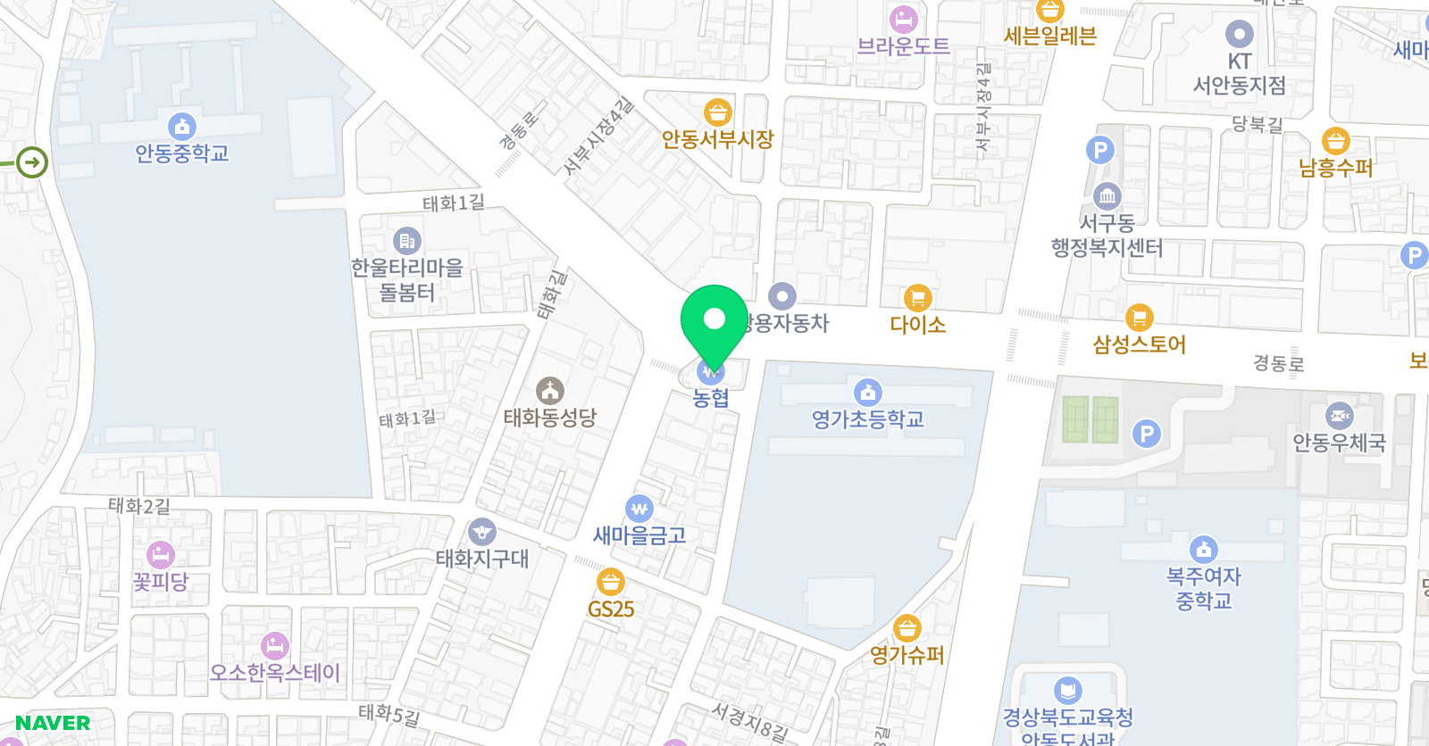 래딕스학원 위치