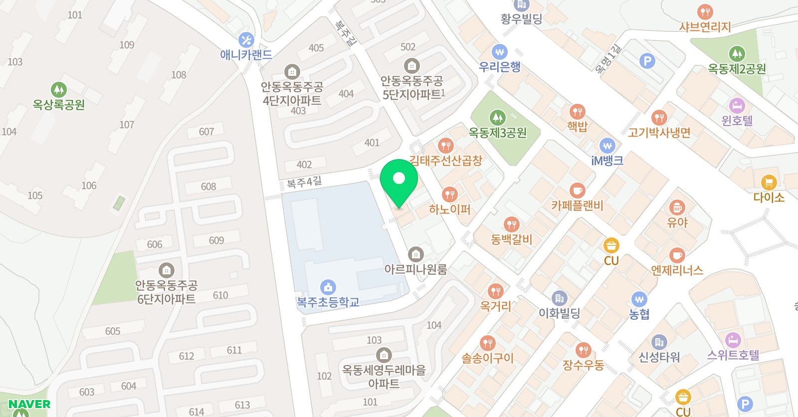 드림아이 음악학원 위치