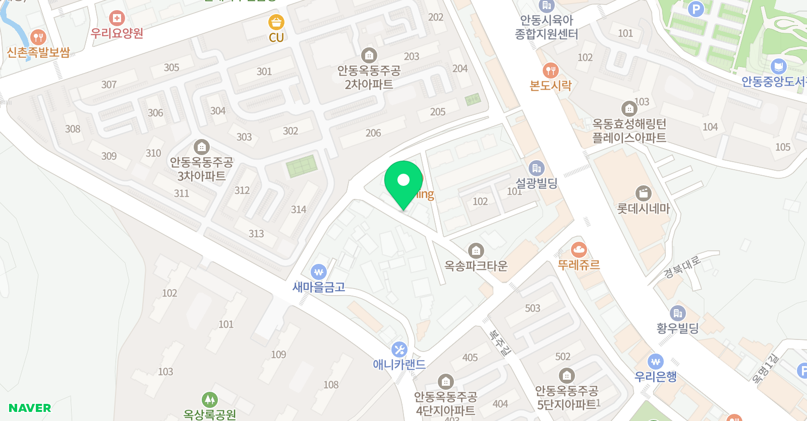 원픽 수학학원 위치