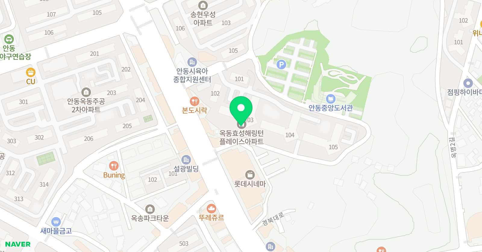 푸르넷 공부방 효성공부방 위치