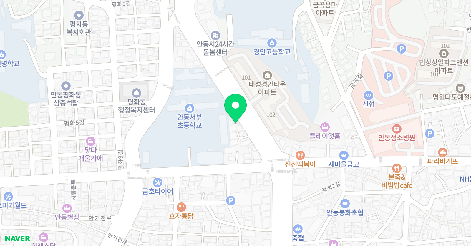 현대 음악학원 위치