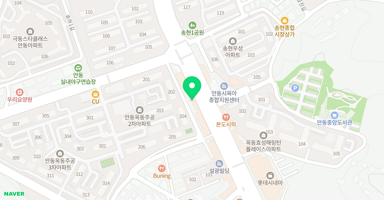 라인 실용음악학원 위치