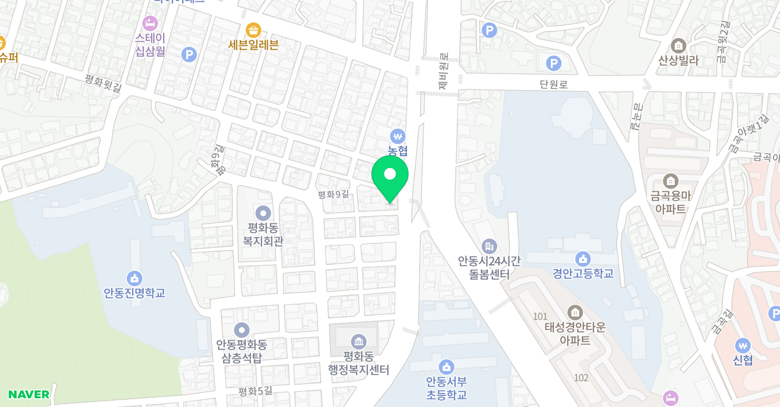 지혜숲 수학공부방 위치