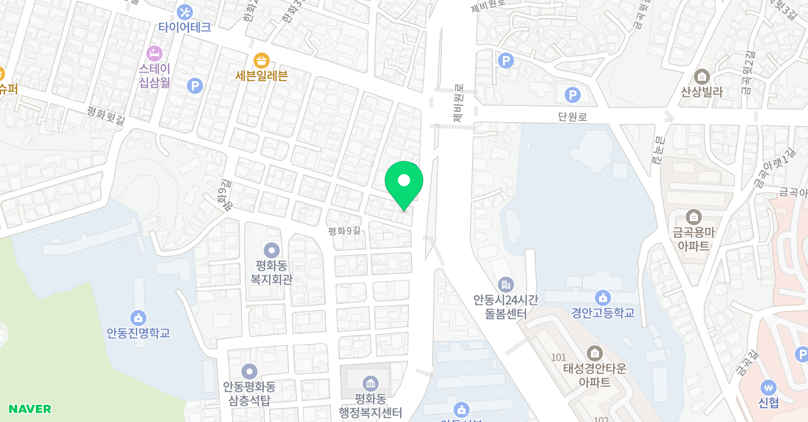 뮤직트리 음악학원 위치