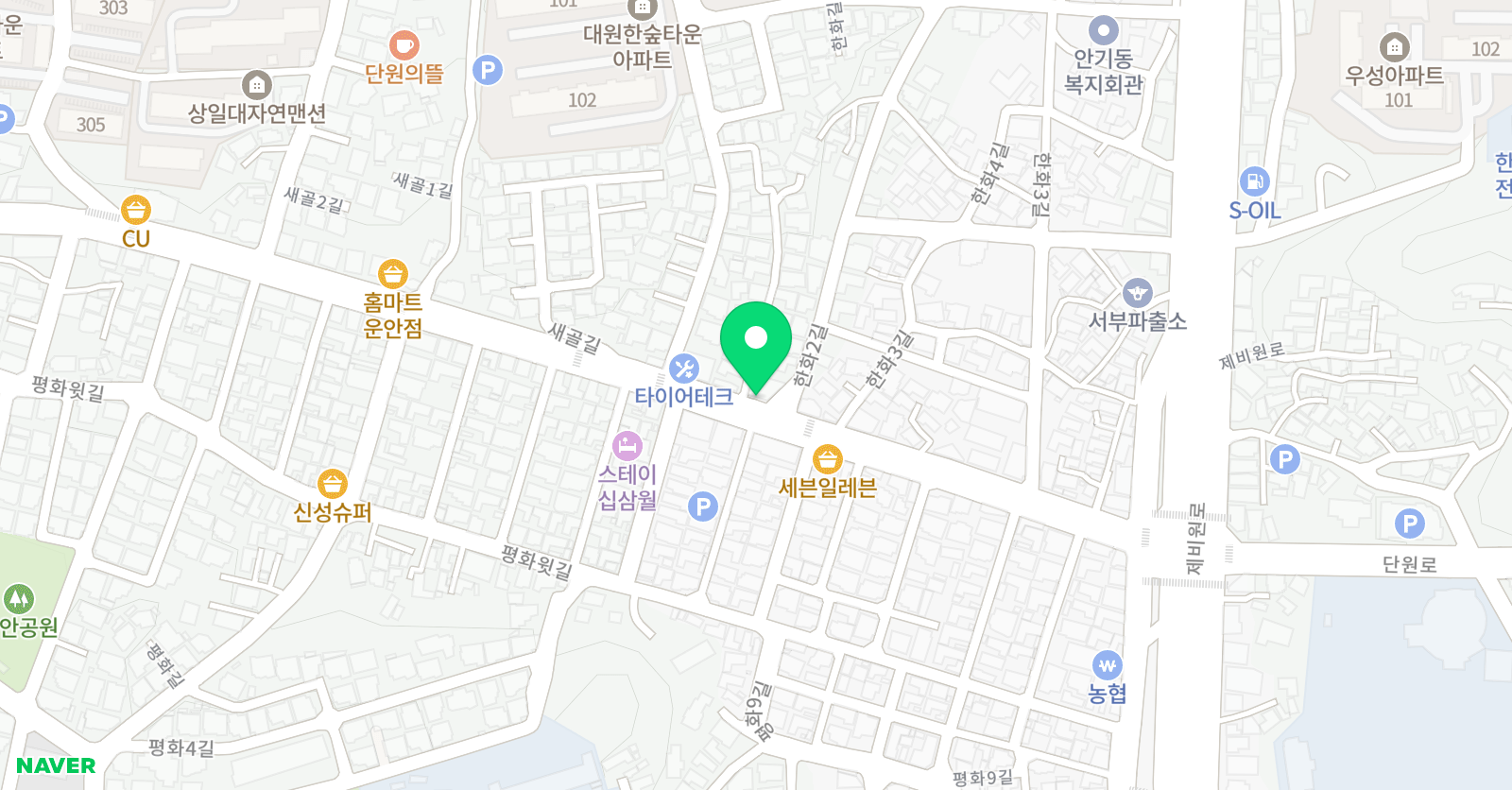 교림 학원 위치