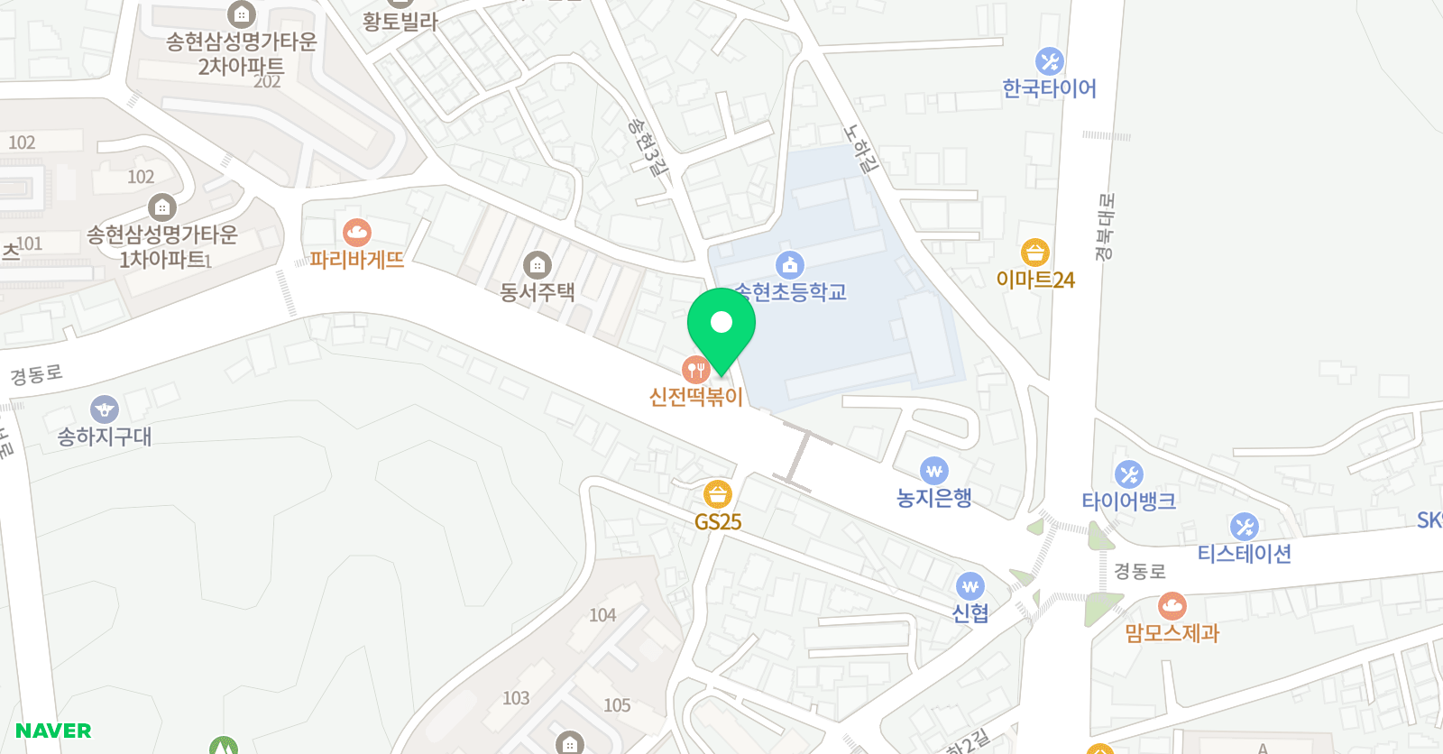 멜로디 음악학원 위치