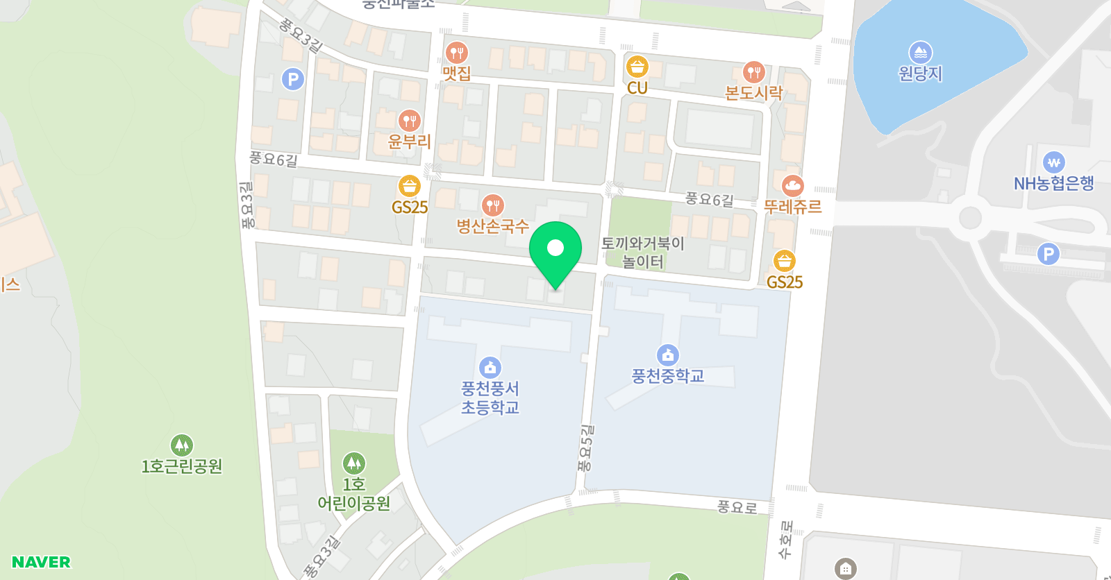 뉴팔레트 미술학원 위치