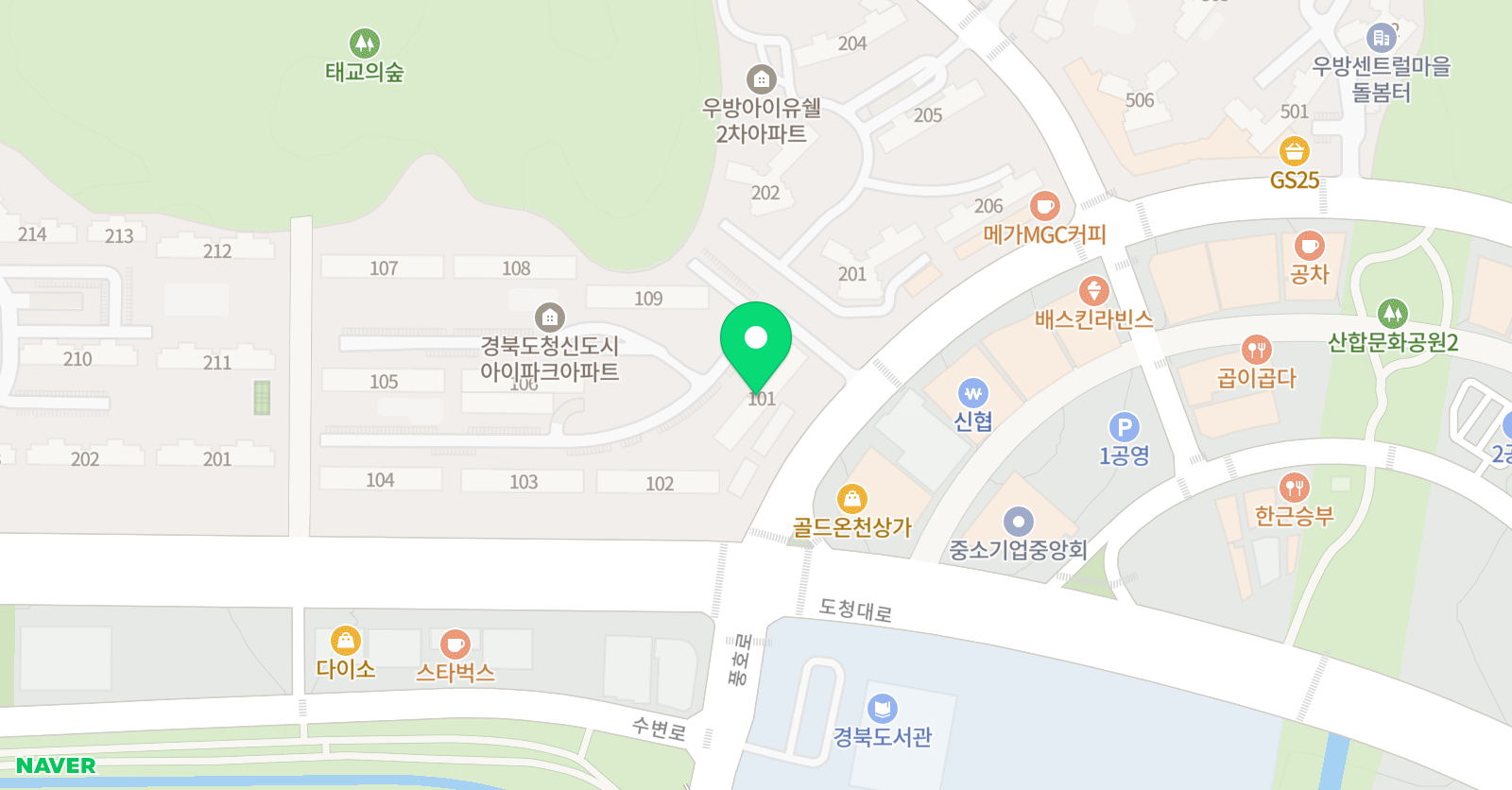 권쌤 수학 위치