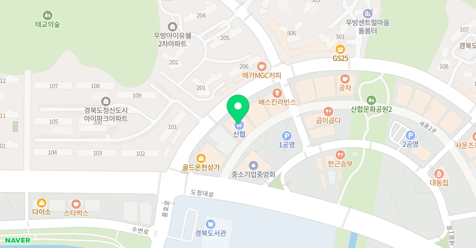 리틀키즈 태권도 위치