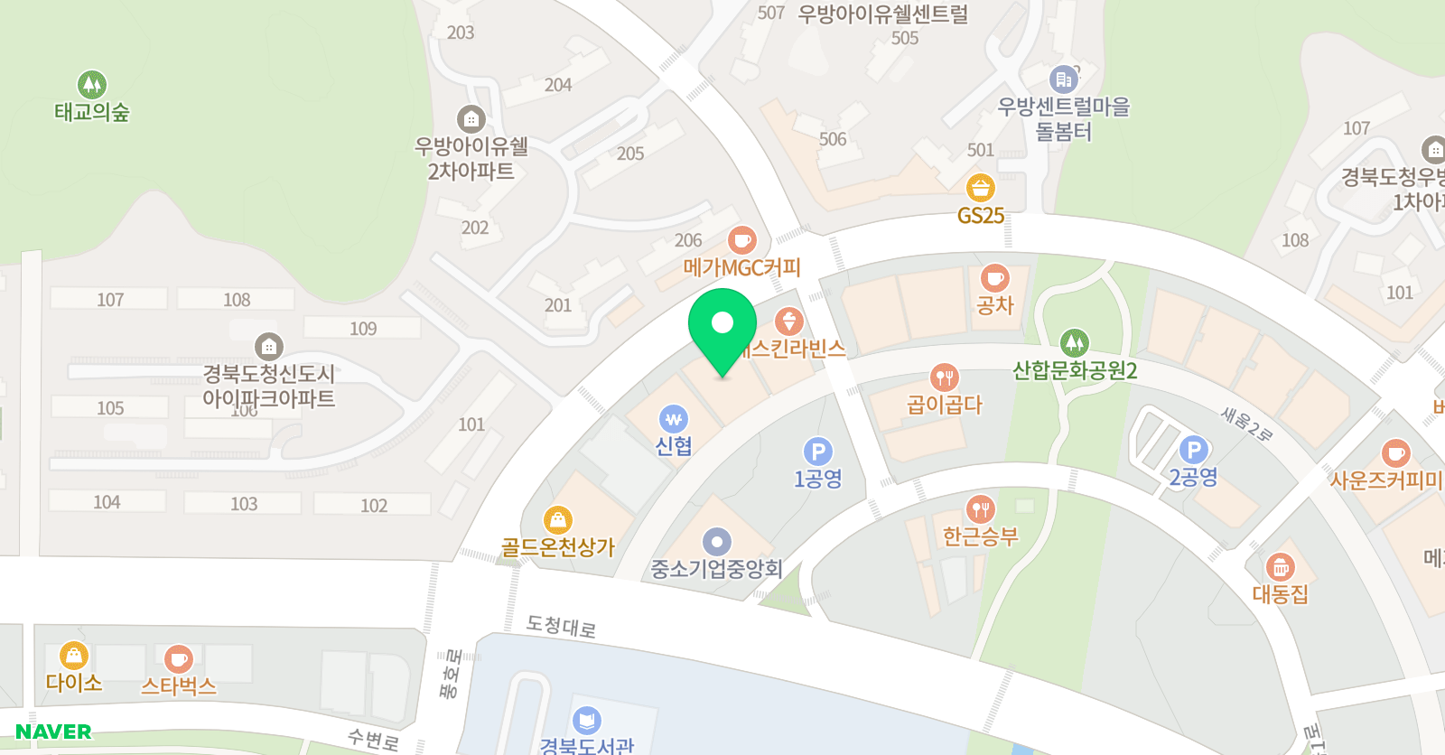 엘리트수학전문학원 위치
