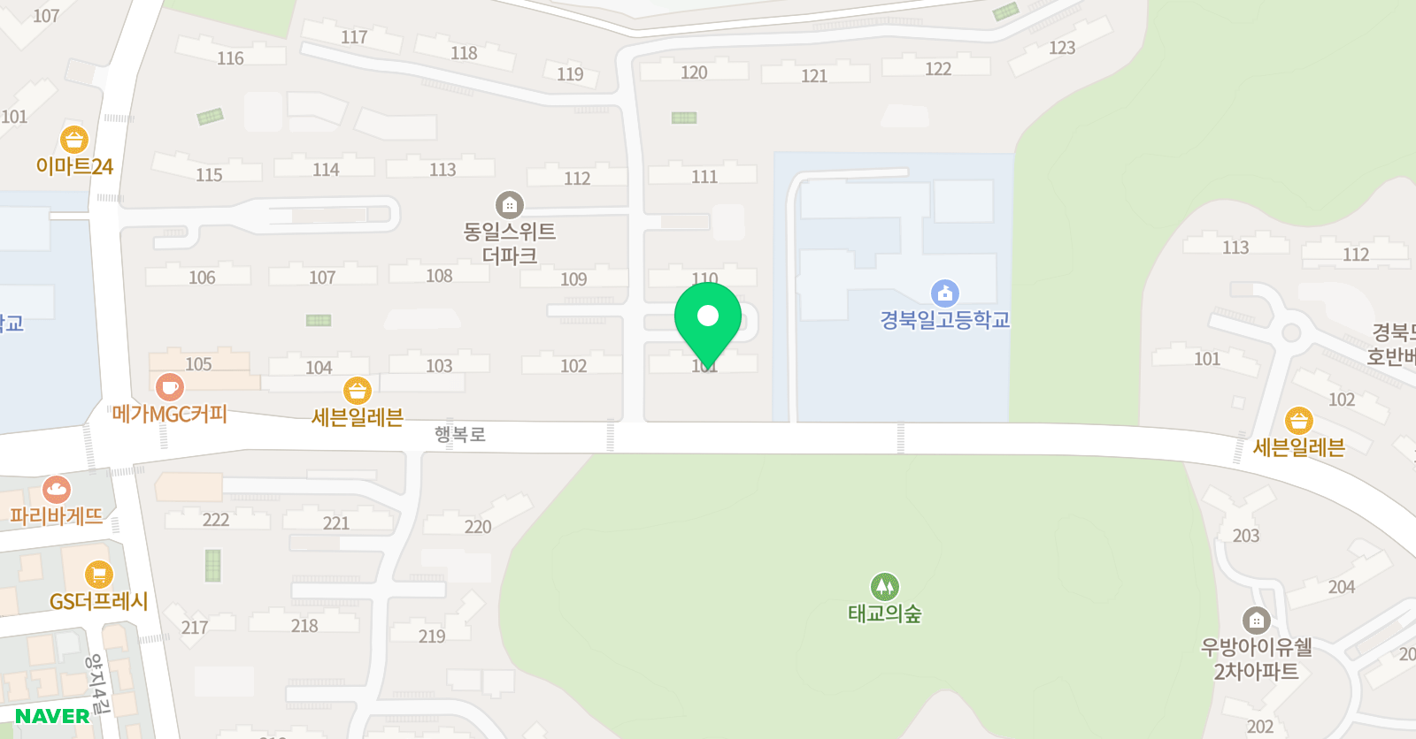 푸르넷 공부방 동일 공부방 위치