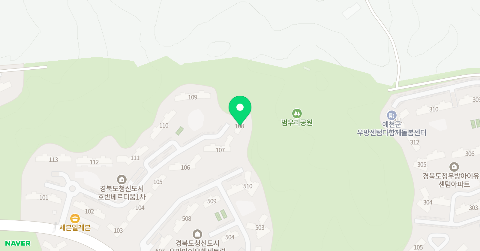 스마트해법 수학 안동도청호반1차점 위치