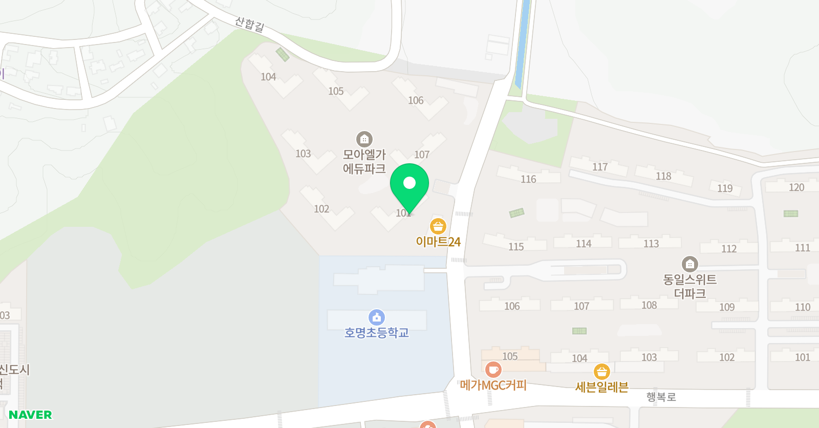 기탄사고력교실 경북도청예천호명교실 위치